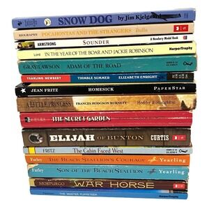 Middle Grade Paperback Book Lot of 15